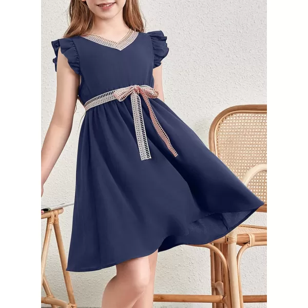 blibean Tween Girls Elegant Dresses Kids Semi Formal Dress Size 6-15 Years
