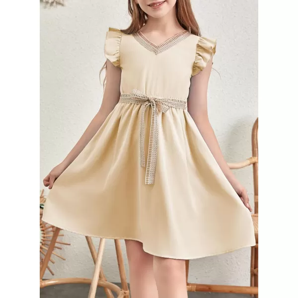 blibean Tween Girls Elegant Dresses Kids Semi Formal Dress Size 6-15 Years