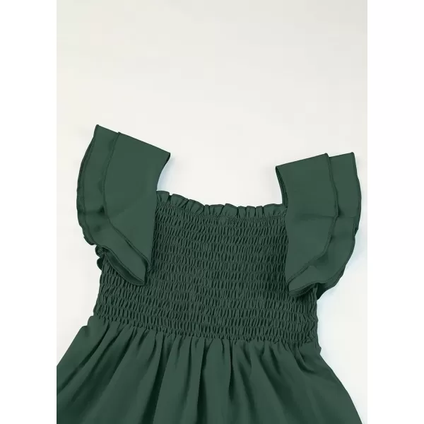 blibean Tween Girls Elegant Ruffle Sleeve Dresses Size 6-15 Years