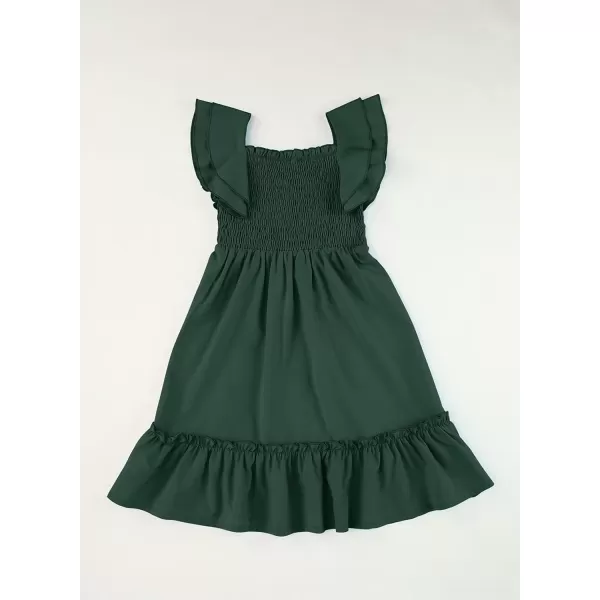 blibean Tween Girls Elegant Ruffle Sleeve Dresses Size 6-15 Years