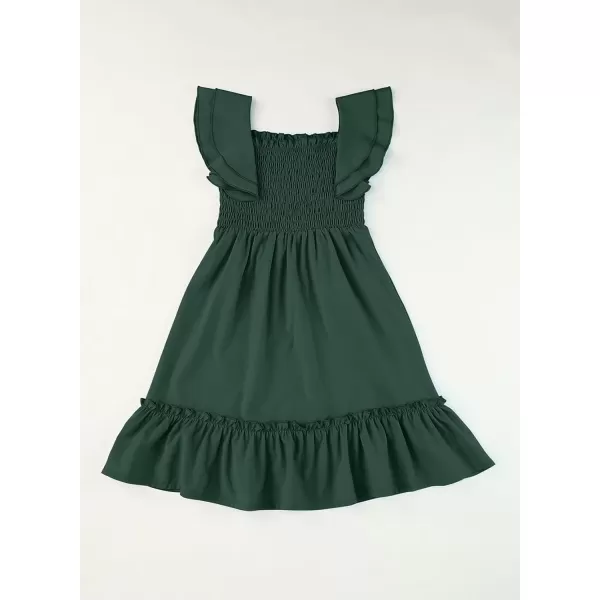 blibean Tween Girls Elegant Ruffle Sleeve Dresses Size 6-15 Years