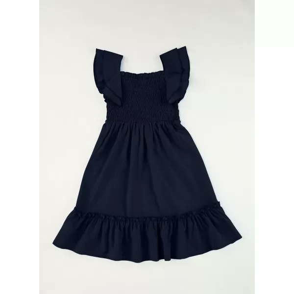 blibean Tween Girls Elegant Ruffle Sleeve Dresses Size 6-15 Years
