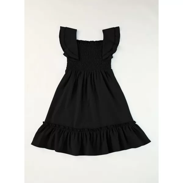 blibean Tween Girls Elegant Ruffle Sleeve Dresses Size 6-15 Years