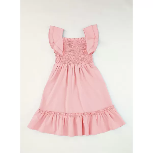 blibean Tween Girls Elegant Ruffle Sleeve Dresses Size 6-15 Years