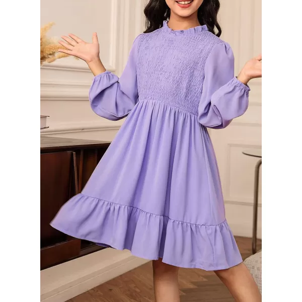 blibean Tween Girls One-Shoulder Dresses Size 6-15 Years Old