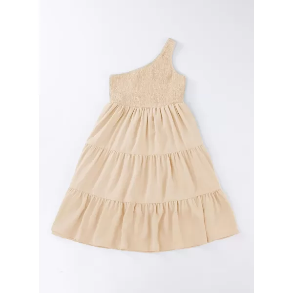 blibean Tween Girls One-Shoulder Dresses Size 6-15 Years Old