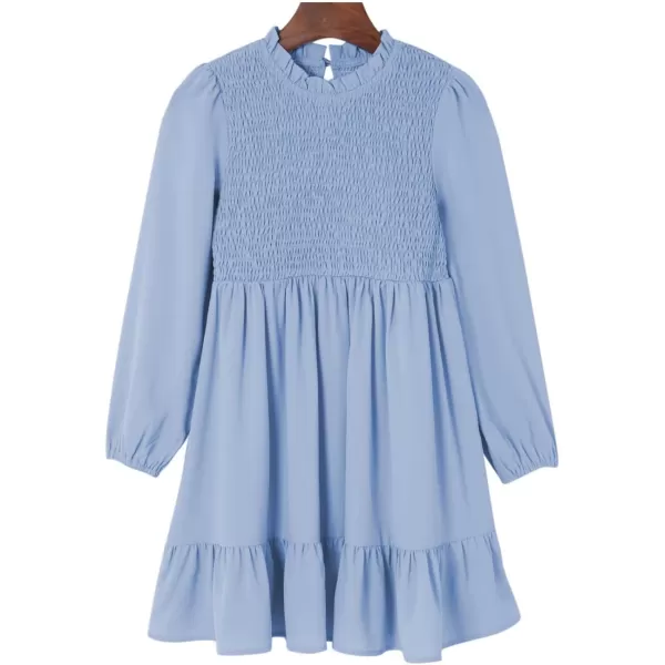 blibean Tween Girls One-Shoulder Dresses Size 6-15 Years Old