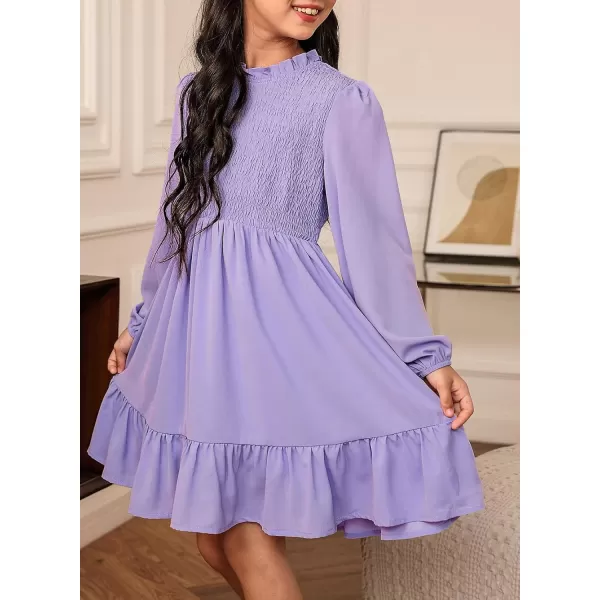 blibean Tween Girls One-Shoulder Dresses Size 6-15 Years Old