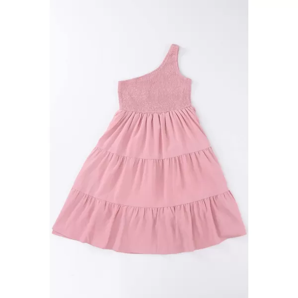 blibean Tween Girls One-Shoulder Dresses Size 6-15 Years Old