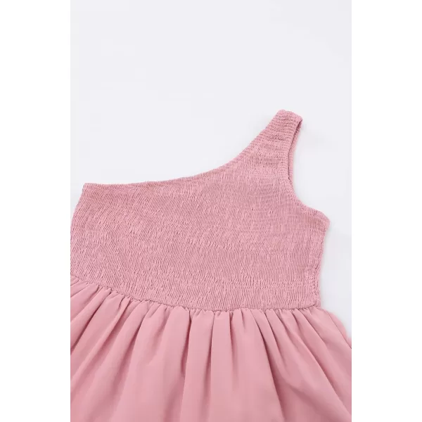 blibean Tween Girls One-Shoulder Dresses Size 6-15 Years Old