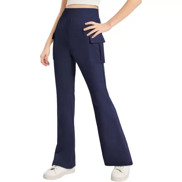 blibean Girls 2024 Flare Leg Pants Teen Uniform Bell Bottoms Size 6-15 Years