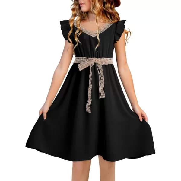 blibean Tween Girls Elegant Dresses Kids Semi Formal Dress Size 6-15 Years