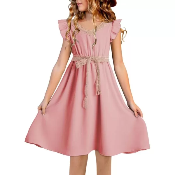 blibean Tween Girls Elegant Dresses Kids Semi Formal Dress Size 6-15 Years