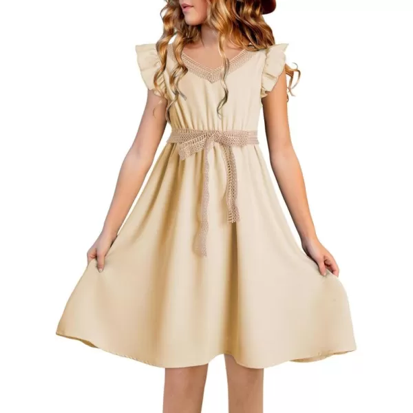 blibean Tween Girls Elegant Dresses Kids Semi Formal Dress Size 6-15 Years
