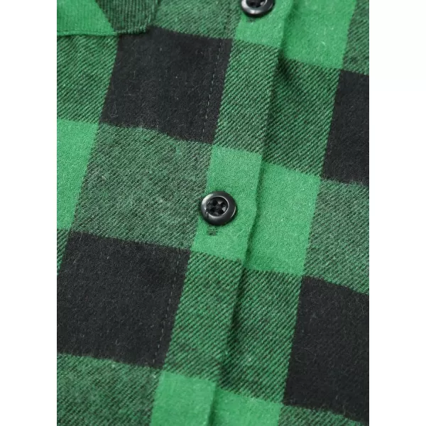 blibean Unisex Girl Boy Fall Long Sleeve Plaid Shirt Top Kid Size 6-15 Years Old