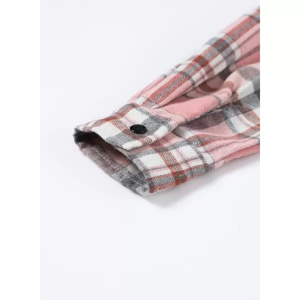 blibean Unisex Girl Boy Fall Long Sleeve Plaid Shirt Top Kid Size 6-15 Years Old