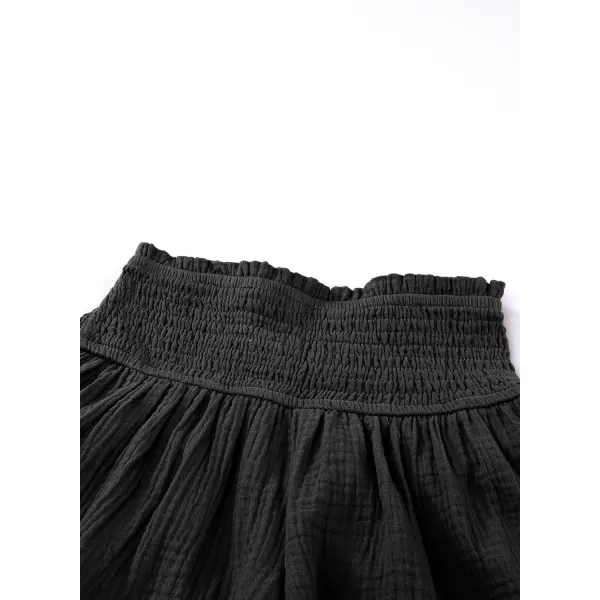 blibean Girls Cotton Shorts Summer Casual Pants Size 4-13 Years Old