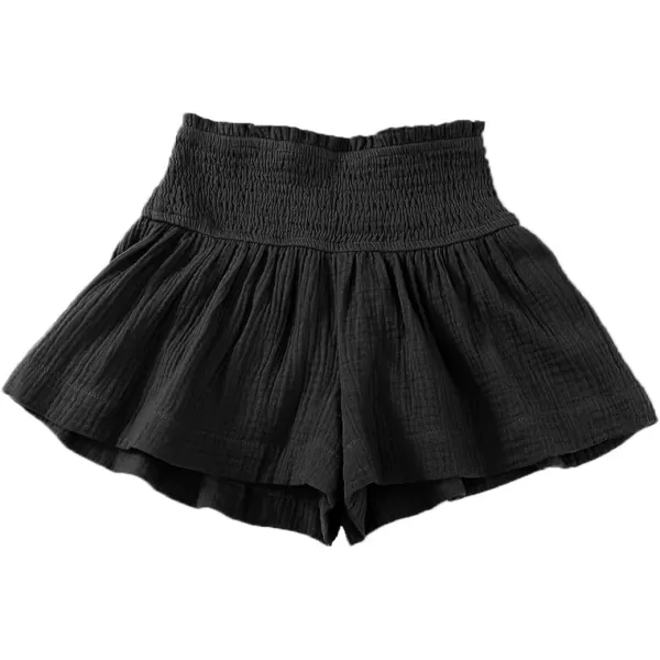 blibean Girls Cotton Shorts Summer Casual Pants Size 4-13 Years Old