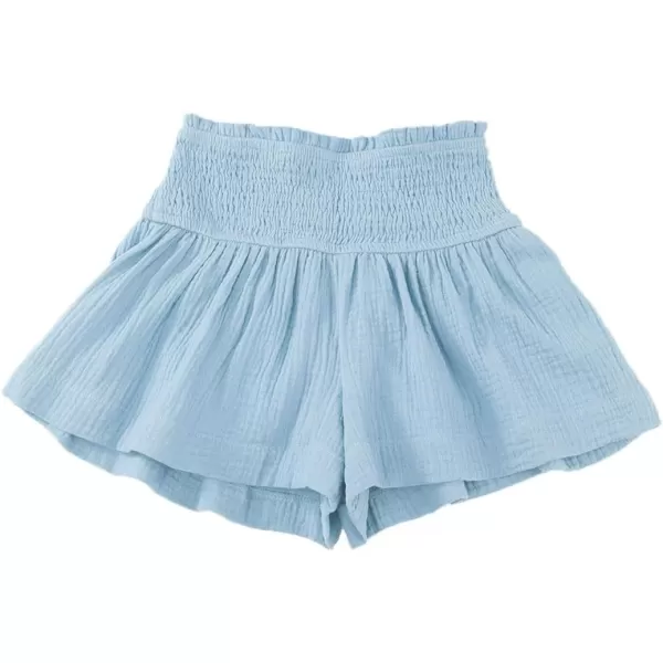 blibean Girls Cotton Shorts Summer Casual Pants Size 4-13 Years Old