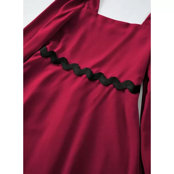 blibean Girls Elegant Long Sleeve Dresses Semi Formal Dress Size 6-15 Years