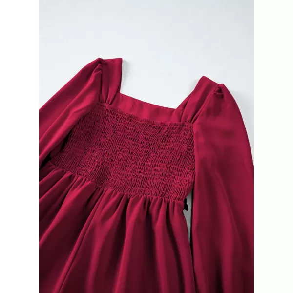 blibean Girls Elegant Long Sleeve Dresses Semi Formal Dress Size 6-15 Years