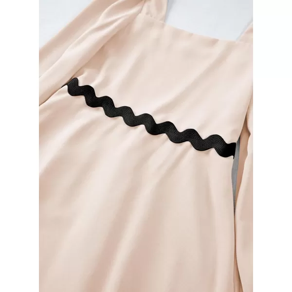 blibean Girls Elegant Long Sleeve Dresses Semi Formal Dress Size 6-15 Years