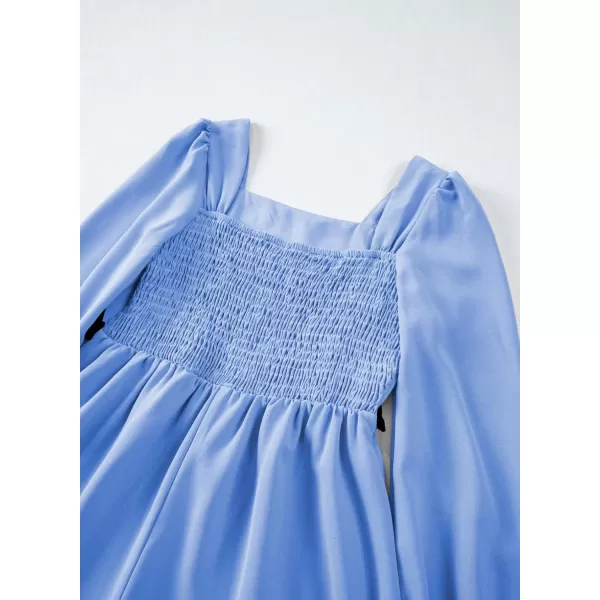 blibean Girls Elegant Long Sleeve Dresses Semi Formal Dress Size 6-15 Years
