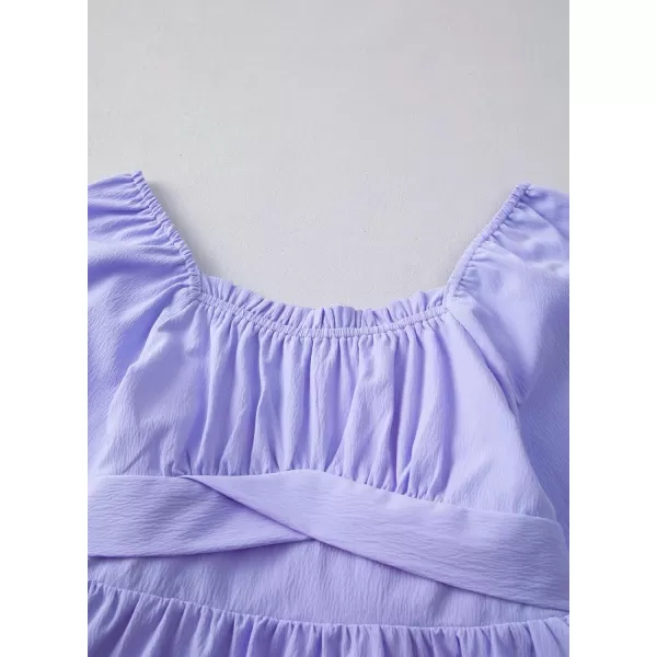 blibean Teen Girls Adjustable Tie Back Dresses Kids Outfits Size 6-15 Years