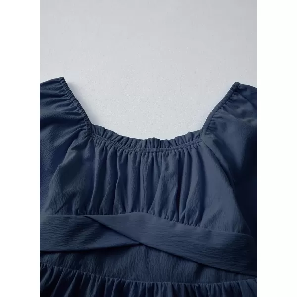 blibean Teen Girls Adjustable Tie Back Dresses Kids Outfits Size 6-15 Years