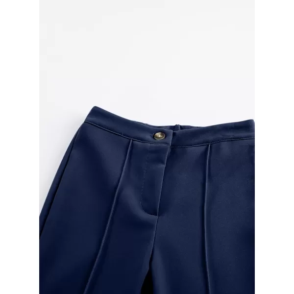 blibean Teen Girls Bell Bottom Pants Dressy Uniform Pants Size 6-15 Years