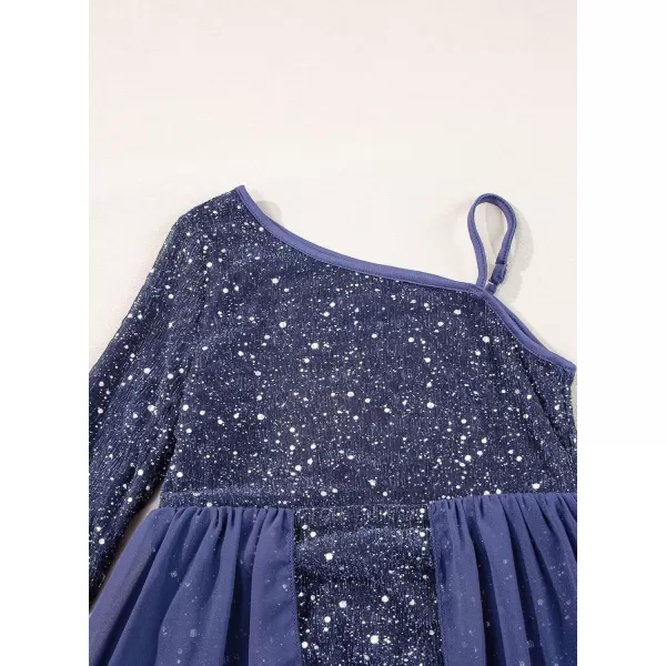 blibean Teen Girls Formal Sequin Dresses Kids Party Dresses Size 6-15 Yeasrs