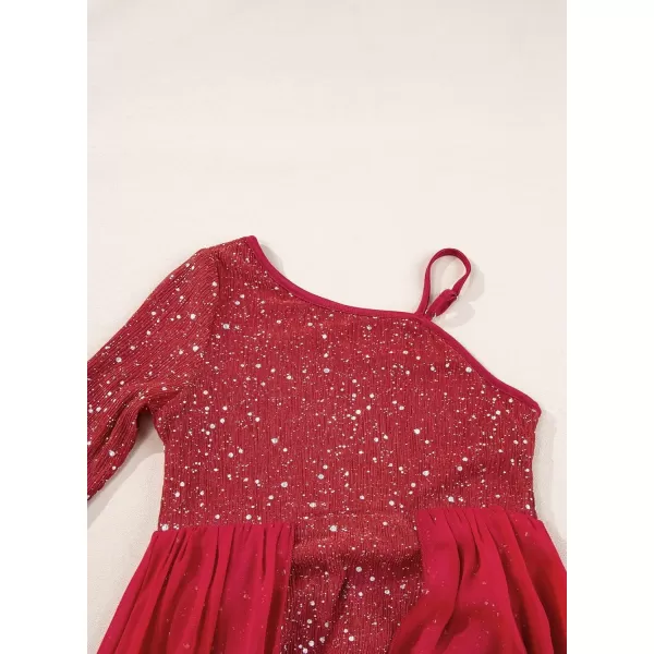 blibean Teen Girls Formal Sequin Dresses Kids Party Dresses Size 6-15 Yeasrs