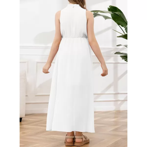 blibean Tween Girls 2024 Dresses Turtleneck Elegant Semi Formal Dress 6-15 Years