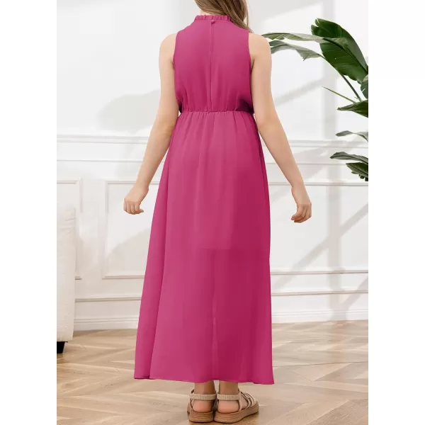 blibean Tween Girls 2024 Dresses Turtleneck Elegant Semi Formal Dress 6-15 Years