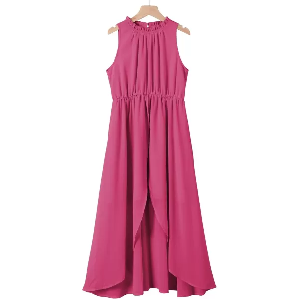 blibean Tween Girls 2024 Dresses Turtleneck Elegant Semi Formal Dress 6-15 Years