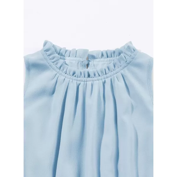 blibean Tween Girls 2024 Dresses Turtleneck Elegant Semi Formal Dress 6-15 Years