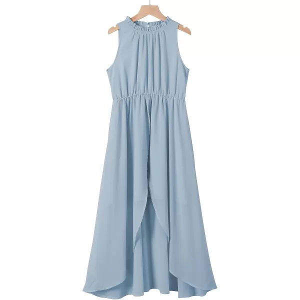 blibean Tween Girls 2024 Dresses Turtleneck Elegant Semi Formal Dress 6-15 Years