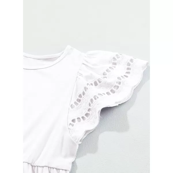 blibean Tween Girls Embroidery Sleeve Dress Summer Outfits 6-15 Years