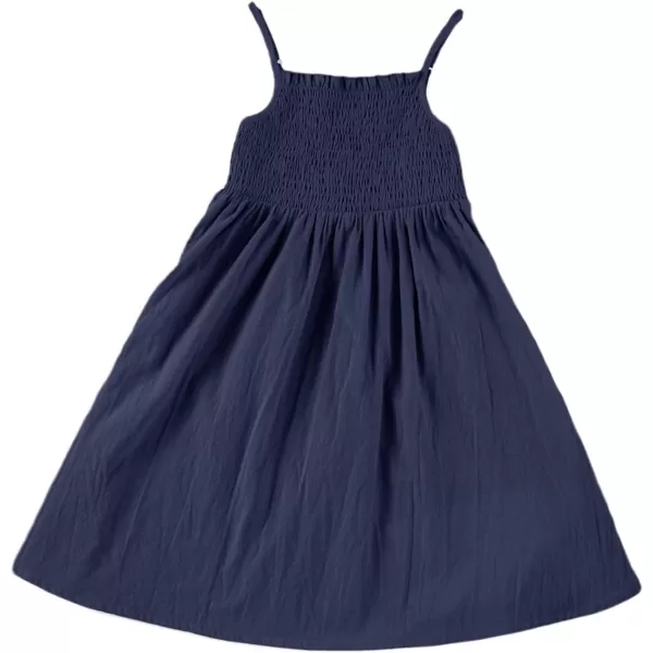 blibean Tween Girls Sundersses Adjustable Strap Dresses Size 4-15 Years Old