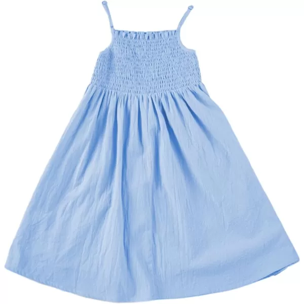 blibean Tween Girls Sundersses Adjustable Strap Dresses Size 4-15 Years Old