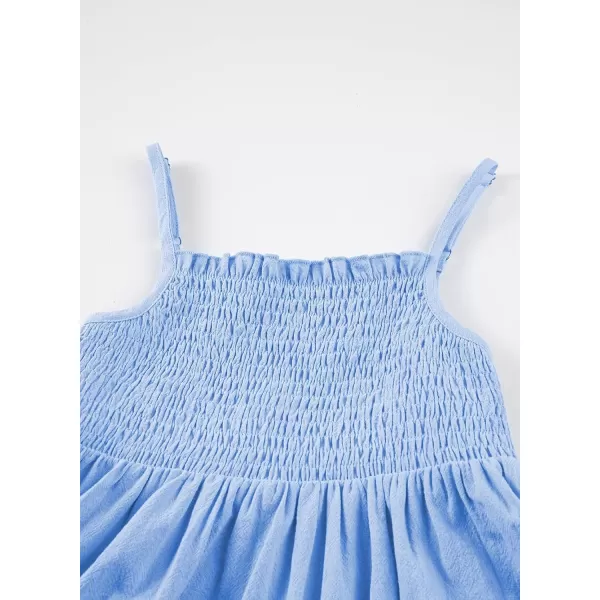 blibean Tween Girls Sundersses Adjustable Strap Dresses Size 4-15 Years Old