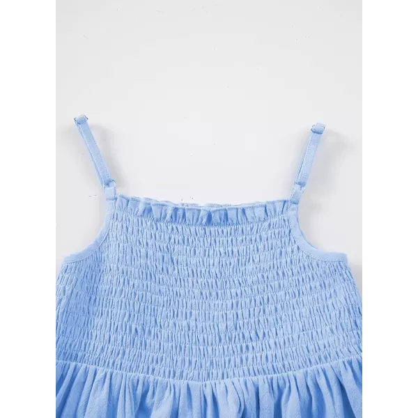 blibean Tween Girls Sundersses Adjustable Strap Dresses Size 4-15 Years Old