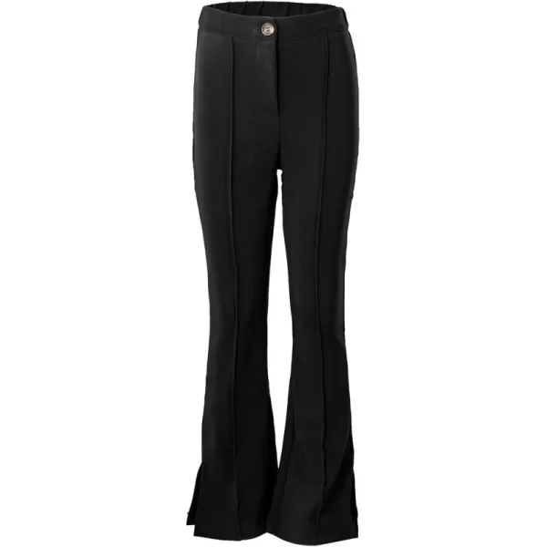 blibean Teen Girls Bell Bottom Pants Dressy Uniform Pants Size 6-15 Years