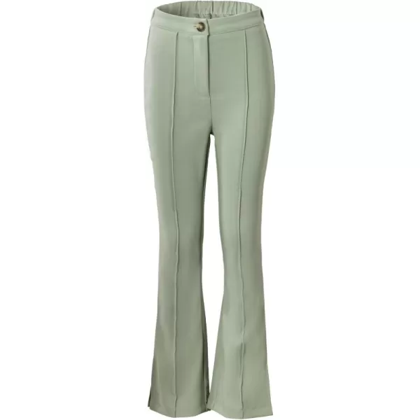 blibean Teen Girls Bell Bottom Pants Dressy Uniform Pants Size 6-15 Years