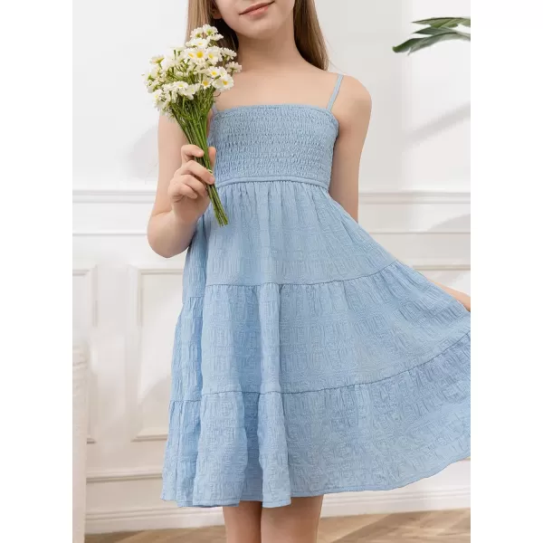 blibean Girls 2024 Sundresses Tween Summer Dress Size 6-15 Years