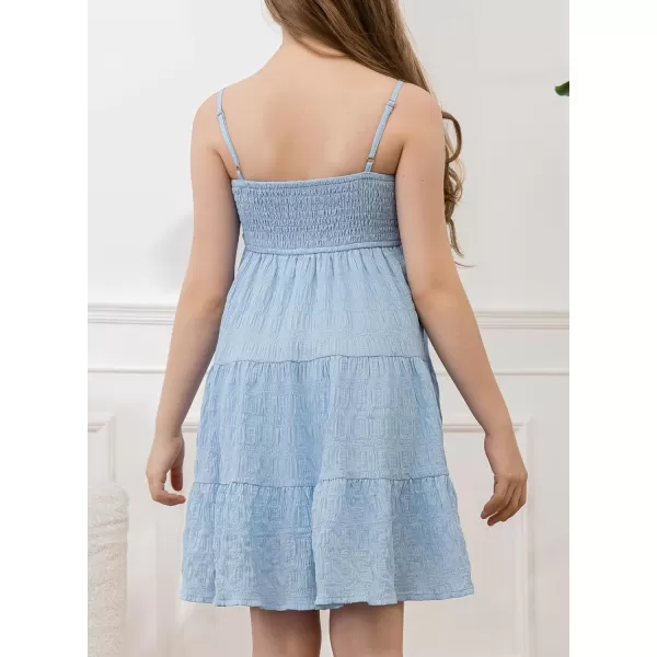 blibean Girls 2024 Sundresses Tween Summer Dress Size 6-15 Years