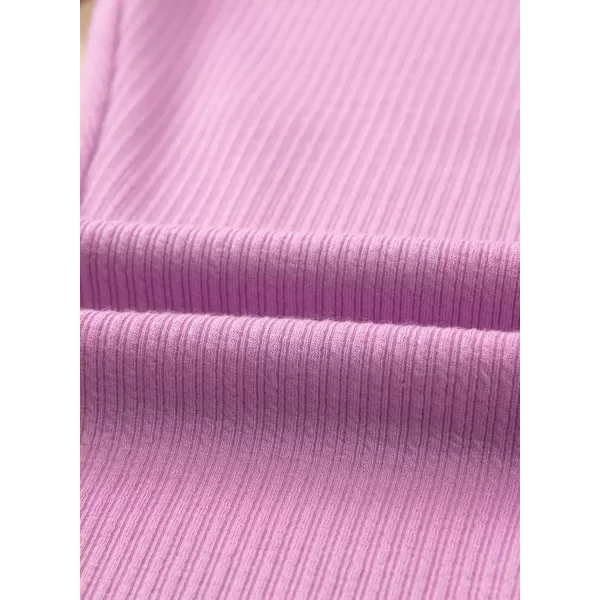 blibean Teen Girls 3pcs Leggings Kids Ribbed Knit Pants Size 6-15 Years