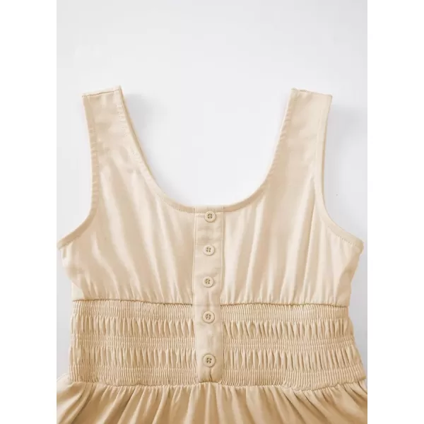 blibean Tween Girls 2024 Dress Sleeveless Tiered Simple Sundress Size 6-15 Years