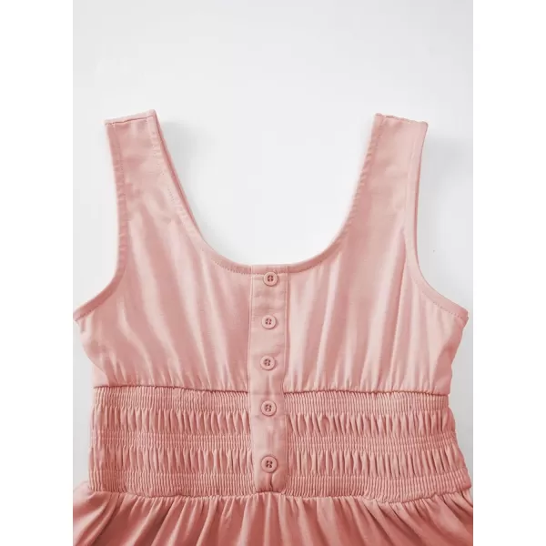 blibean Tween Girls 2024 Dress Sleeveless Tiered Simple Sundress Size 6-15 Years