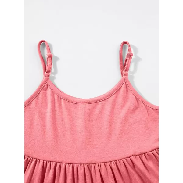blibean Tween Girls Spaghetti Strap Dress Beach Sundress Size 6-15 Years
